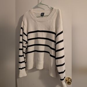 Striped Black and White Sweater